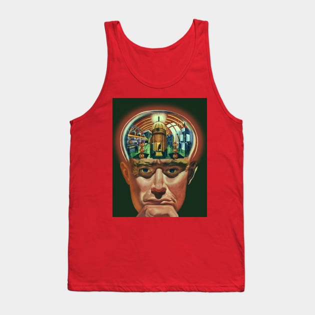 Vintage Science Fiction Tank Top by MasterpieceCafe